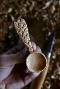 Image 3 of ~Falling leaves Coffee Scoop~