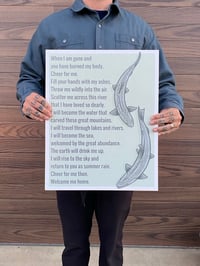 Image 2 of Bird Dog Poem Print