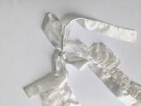 Image 5 of Baby Girl's 1st Birthday Ivory Lace Onesie with Ballerina Tutu