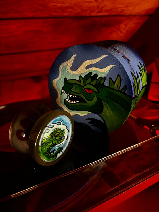 Image of Duncan Glow in the Dark Godzilla Freehand One with BOX