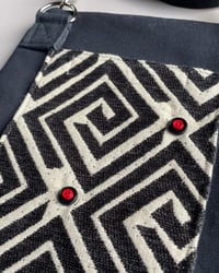 Image 2 of Red Button Zippertop Crossbody Strap Bag