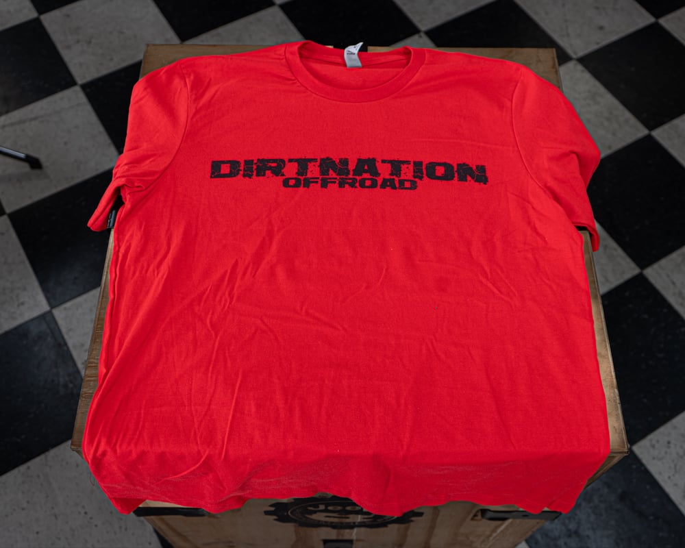 Dirtnation T-Shirt 2024 Logo Red