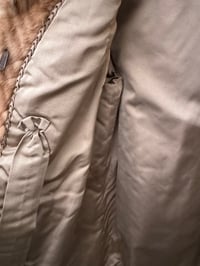 Image 4 of Vintage Pastel Mink Fur Herringbone Coat