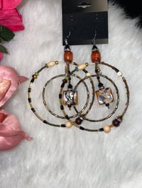 Image 1 of Majestic Gems Medium hoop