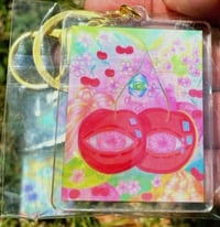 Image 2 of Cherry Blossom Keychain/Charm