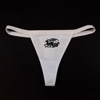 Image 1 of Hand Printed Dragon Thong
