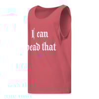 Image 20 of I can bead that Unisex garment-dyed tank top