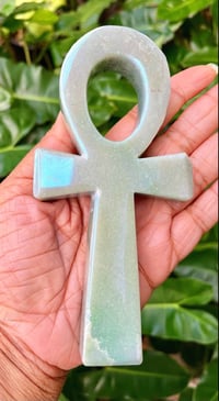 Image 3 of Angel Aura Aventurine Ankh