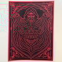 Image 7 of Wizard Linocut Prints