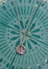Image 1 of Wave Charm Necklace or Bracelet