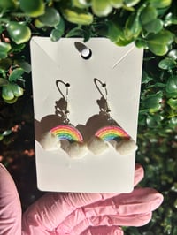 Image 3 of “A Rainbow World” Earrings