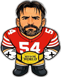 Image 1 of Be5t In T4e World Pin