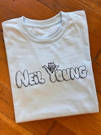 Image 1 of Neil Young Baby Blue (Sz S-2XL)