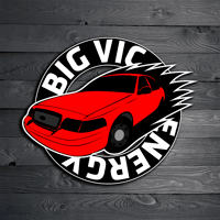 Image 5 of Big Vic Energy Vinyl Sticker 20 Pack