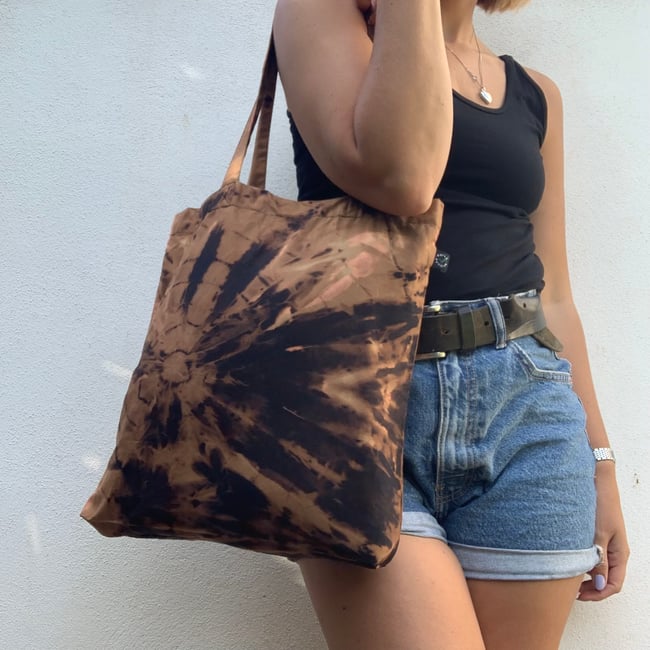 Bleach Tie Dye Tote