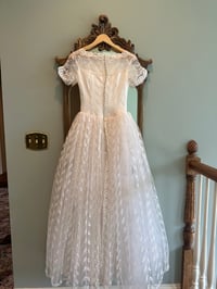 Image 17 of 1950s Princess Lace Ballgown 