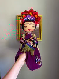 Image 3 of RESERVED FOR ALLISON FRIDA INSPIRED ART DOLL MEDIUM