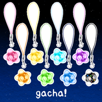 Image 1 of GACHA - minior star candy phone charms!
