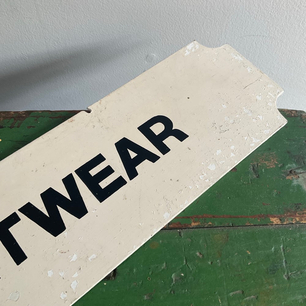 Image of Knitwear Sign