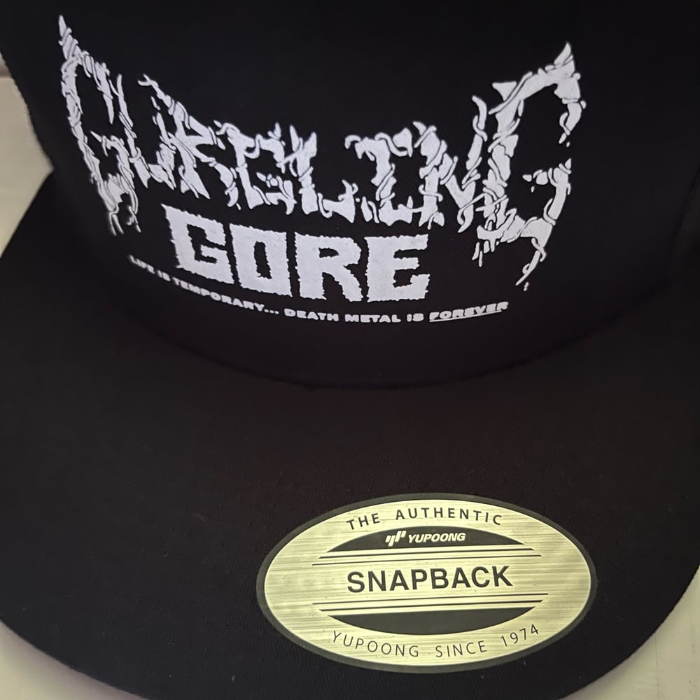 GURGLING GORE SnapBack Hat