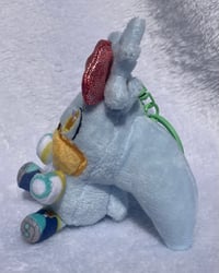 Image of Silver the Hedgehog Plush Keychain