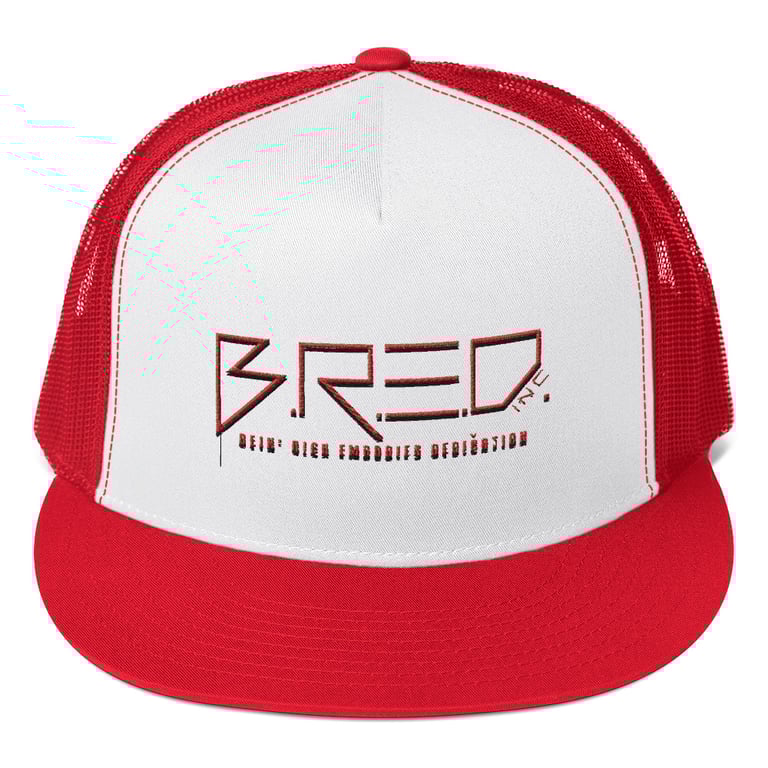 BRED LOGO Trucker Cap