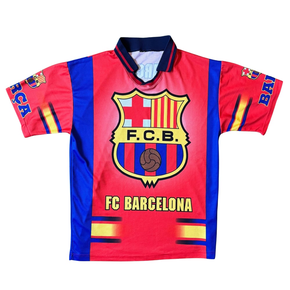 Image of Barcelona Bootleg Football Fan Shirt 