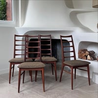 Image 1 of Série de 4 chaises Liz par Niels Koefoed