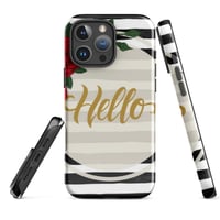 Image 2 of Cygen Divine Designs Hello Tough Case for iPhone®