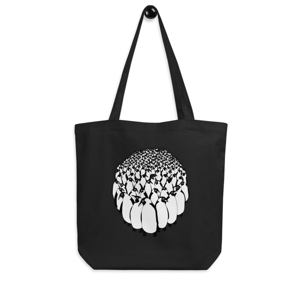 Eco Tote Bag: Penguins