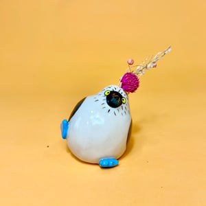 Image of Blue Footed Boobie Borb Bud Vase