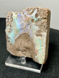 Image 3 of Andamooka Opal Painted Lady Display Piece #2831