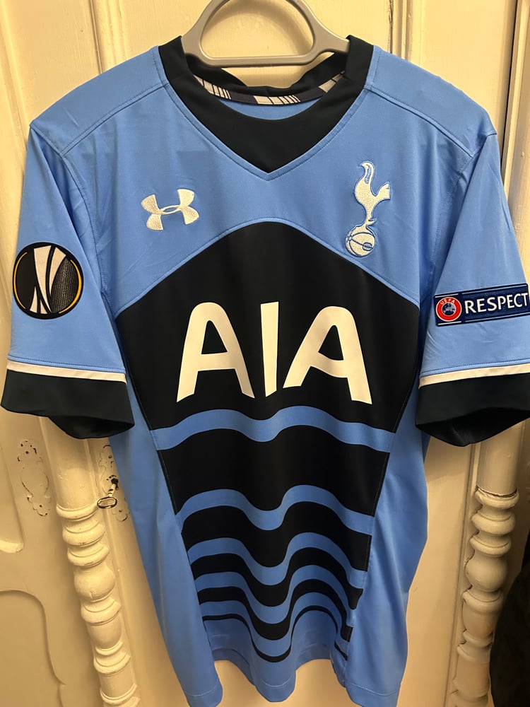 Image of Tottenham Hotspur “ALLI 20” 2015/16 Away Shirt + UEL patches   (M)