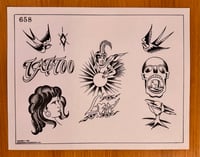 Spaulding & Rogers Production sheet 658