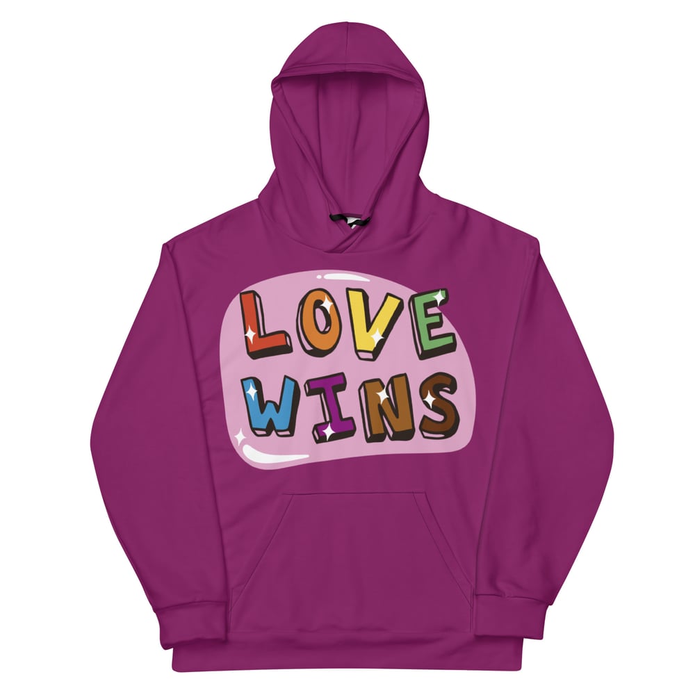 Image of Love Wins Unisex Hoodie