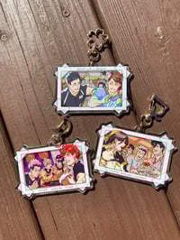 Image 1 of Volleyball Layered Keychains