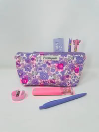 Image 3 of Trousse L'ÉCOLIÈRE triangle tissu au choix