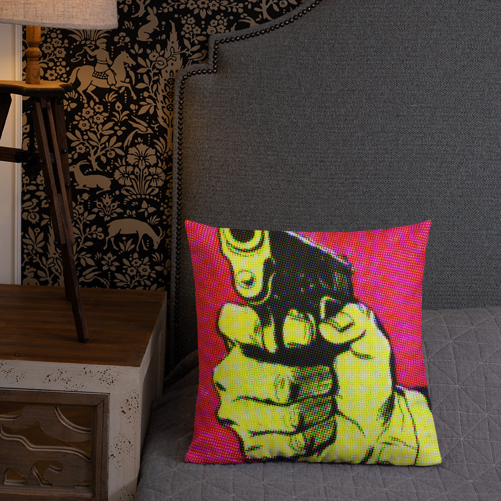 Freeze - ComicStrip Cushion / Pillow