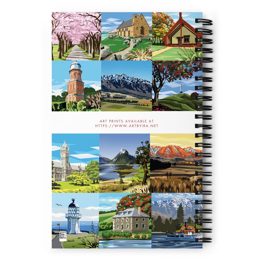 Image of NZ Journal Spiral notebook