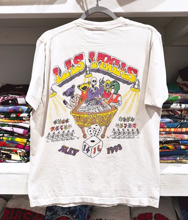 Grateful Dead 1993 Las Vegas Lot T-Shirt - Fits L