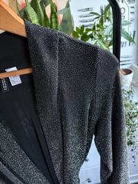 Image 2 of Metallic tie top