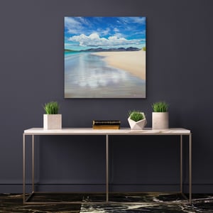 Image of Luskentyre reflections