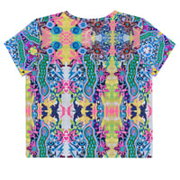 Image 2 of Mystic Dream Snakes LTD Edition All-Over Print Crop Tee