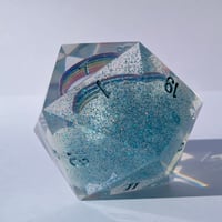 Image 2 of Some Days You Just Need A Fucking Rainbow<br>40mm D20 Chonk