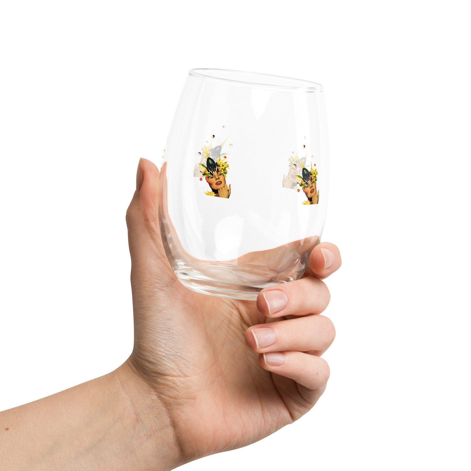 Image of Magical Unicorn - Stemless Wine Glass - 15oz
