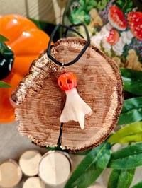 Image 8 of Wisiorek z dynio - duszkiem 🎃👻