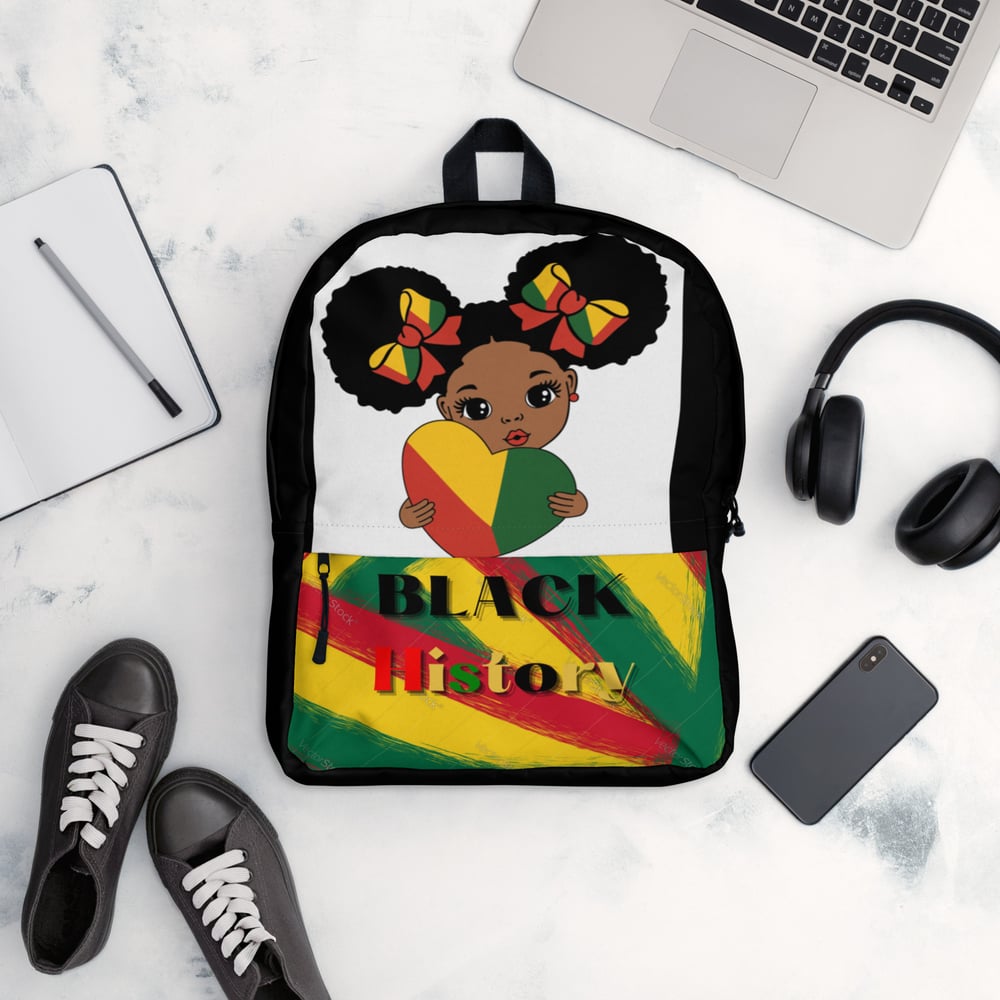Image of Lil Girl Black History Backpack