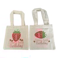 Image 1 of Strawberry Party Favor Bags 