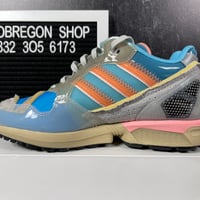 Image 5 of ADIDAS ZX 6000 INSIDE OUT XZ 0006 PACK BLUE WOMENS SHOES SIZE 5 PINK NEW