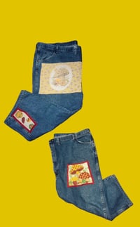 56x30 groovy shroomie jeans